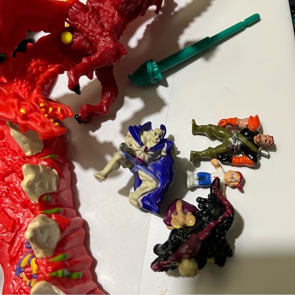 VINTAGE MIGHTY MAX BLUEBIRD DRAGON ISLAND PLAYSET 1993 ELECTRONIC TOY - Picture 4 of 4